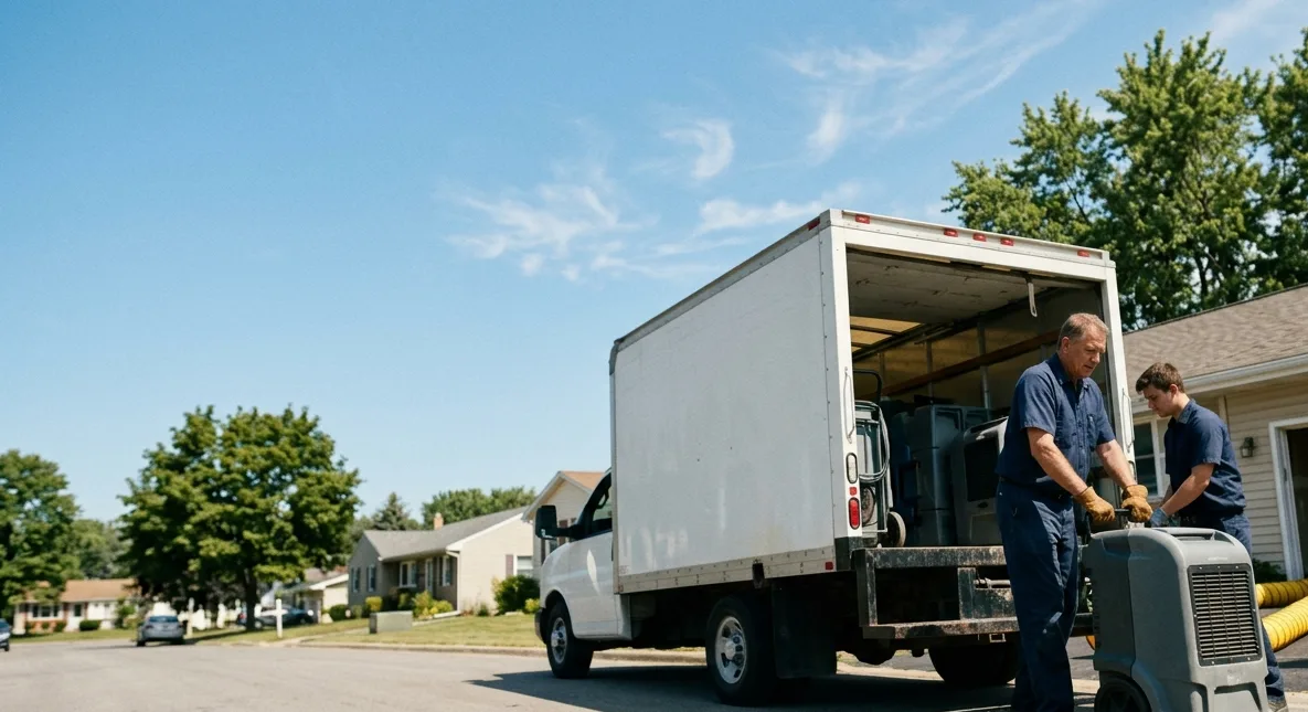 Water Damage Cleanup in Carlisle, IN near me